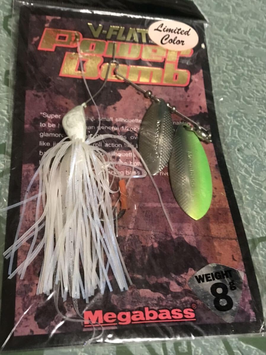 Amazon.co.jp: メガバス Vフラット パワーボム 限定 カラーブレード